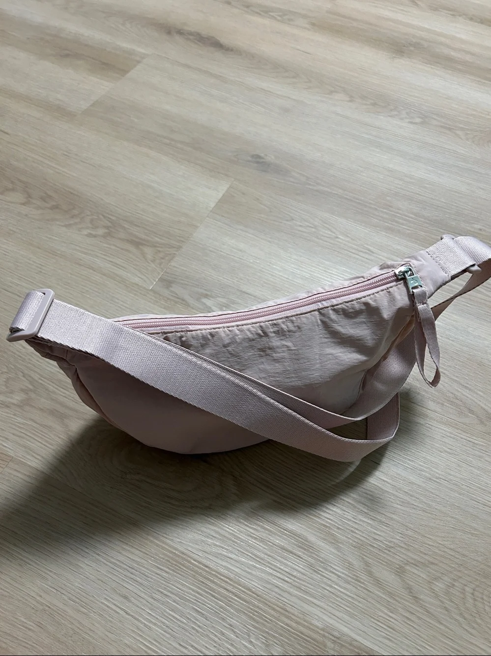 BESMART Small Nylon Crescent Crossbody Bag for Women Waterproof Crescent Sling